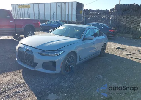 2024 BMW I4 Gran Coupe Edrive40 z USA, uszkodzony, nr VIN WBY73AW03RFS97793